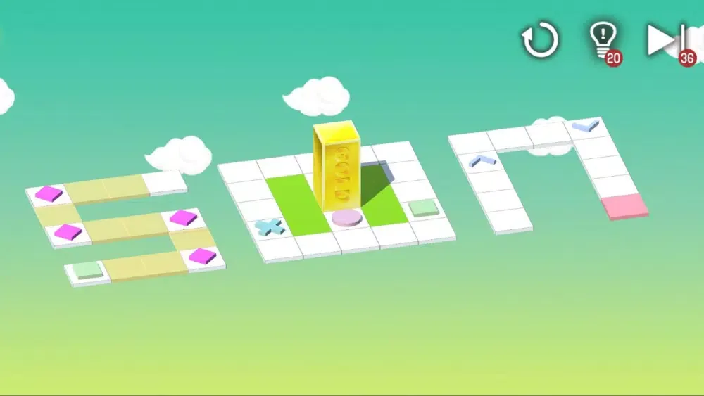 IQ Block Roll：Bloxorz Puzzle应用截图