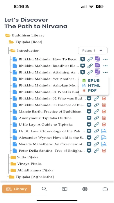 Zrzuty ekranu Learn Buddhism