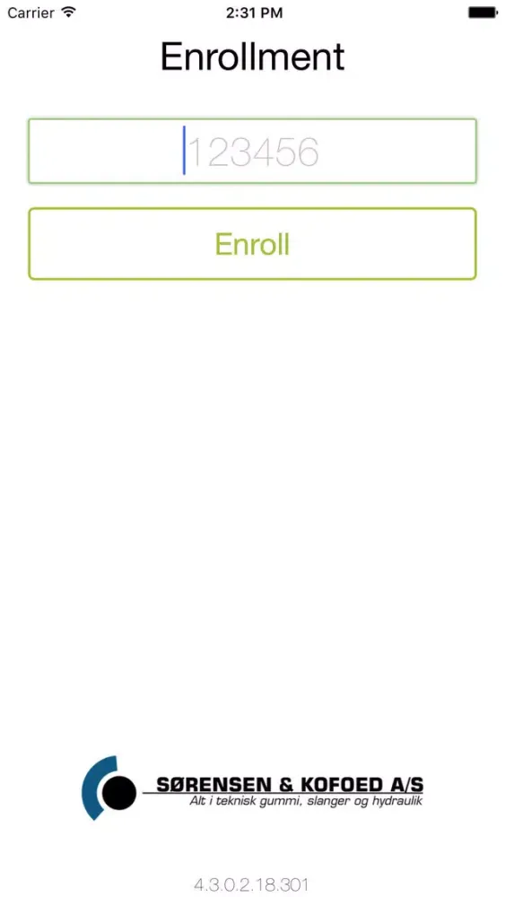 Tangkapan layar SKG Inventory for iPhone