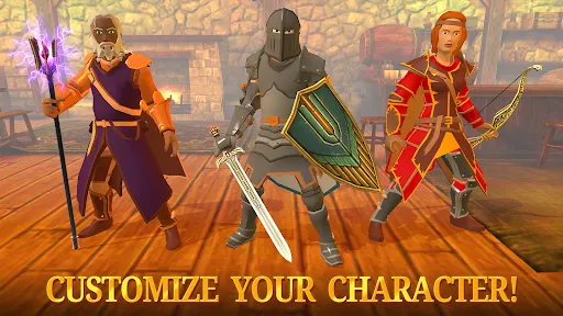 ภาพหน้าจอของ Combat Magic Spells & Swords