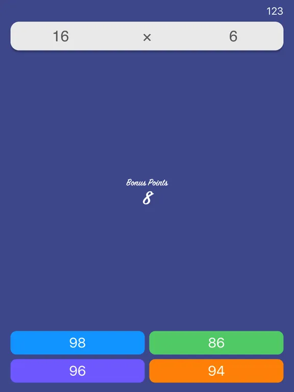 Captures d'écran de Speed Math iPad 