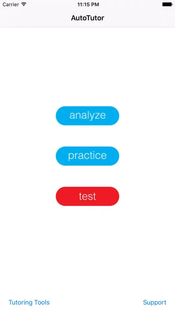 ภาพหน้าจอของ AutoTutor