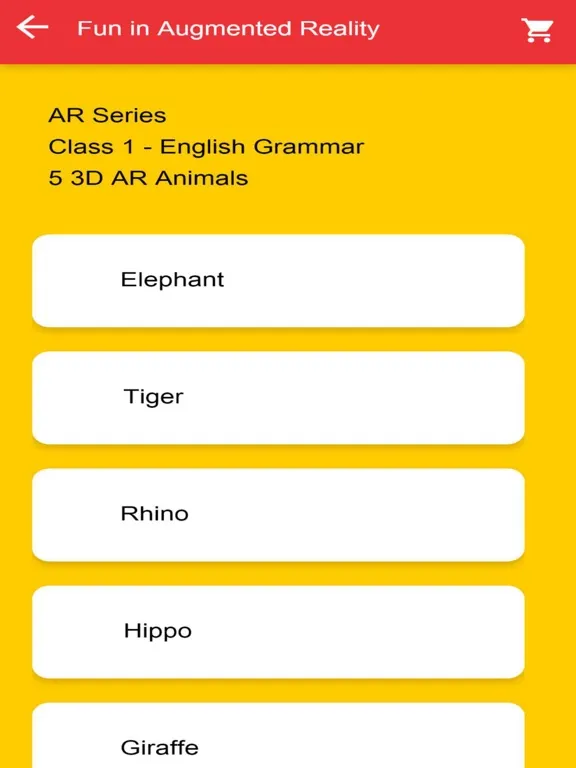 Ảnh chụp màn hình của LBF AR Books (Class 1) iPad 