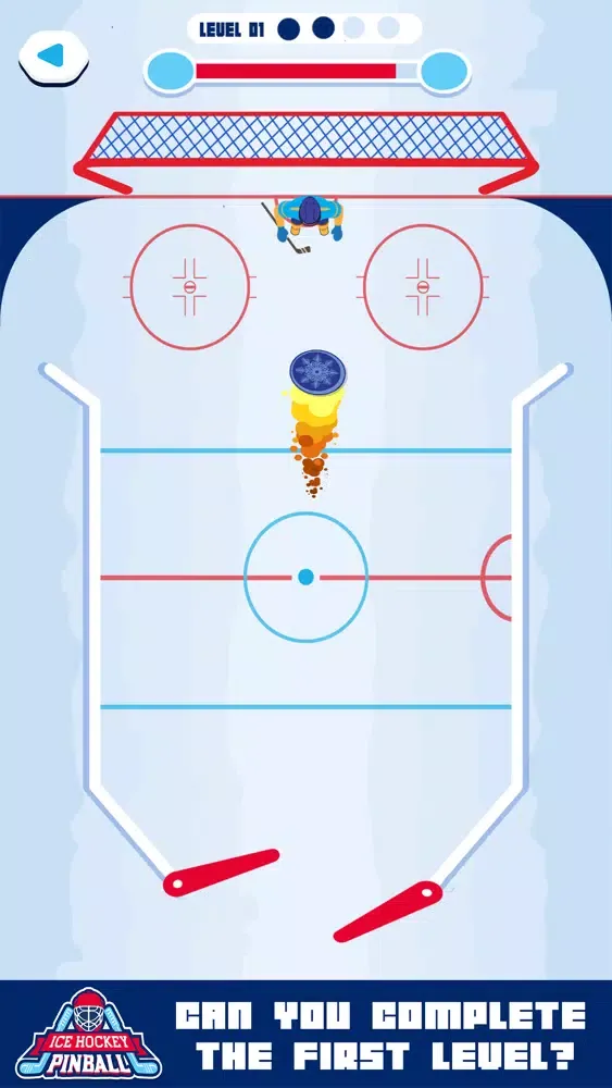 Screenshot di Ice Hockey Flipper - Ball Shot