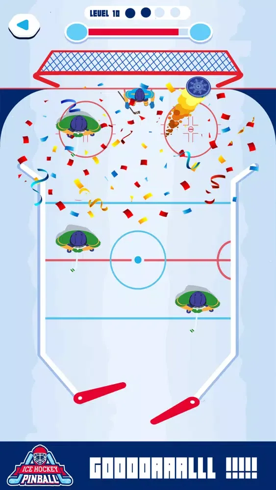 Screenshot di Ice Hockey Flipper - Ball Shot