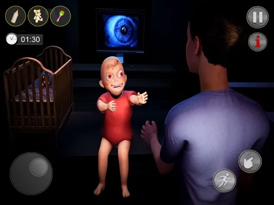 Screenshot di Scary Evil Baby Horror Escape iPad 