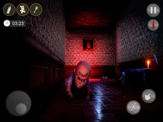 Screenshot di Scary Evil Baby Horror Escape iPad 