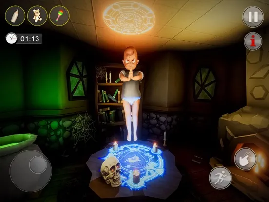 Screenshot di Scary Evil Baby Horror Escape iPad 