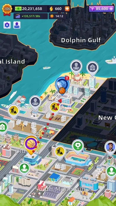Screenshot di Idle Basketball Arena Tycoon