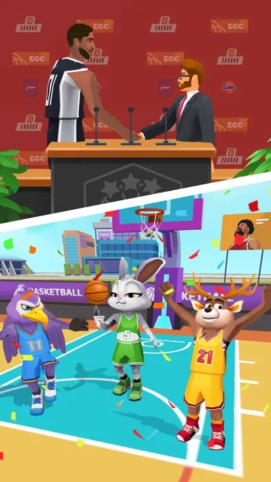 Screenshot di Idle Basketball Arena Tycoon