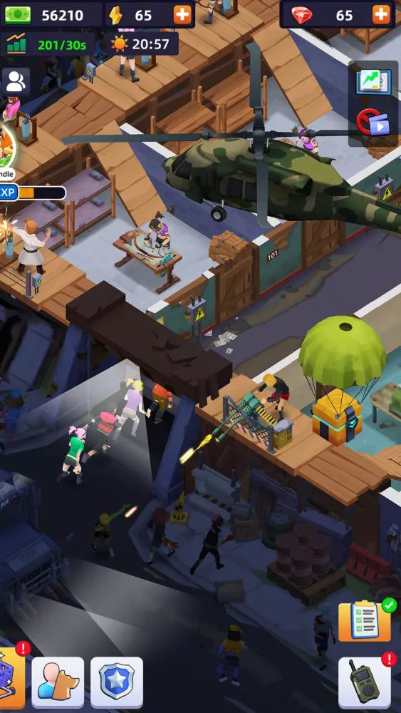 Capturas de pantalla de Idle Survivor Fortress Tycoon