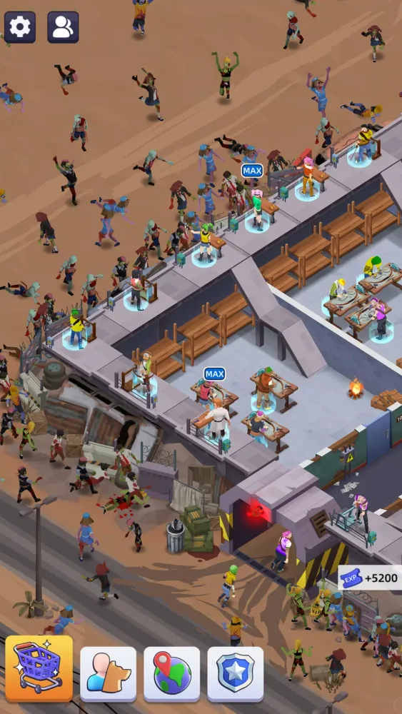 Capturas de pantalla de Idle Survivor Fortress Tycoon