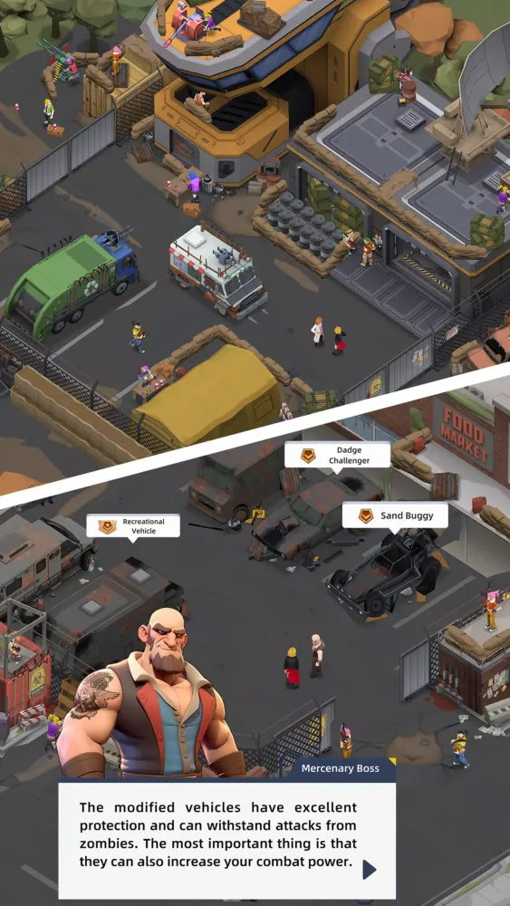Capturas de pantalla de Idle Survivor Fortress Tycoon