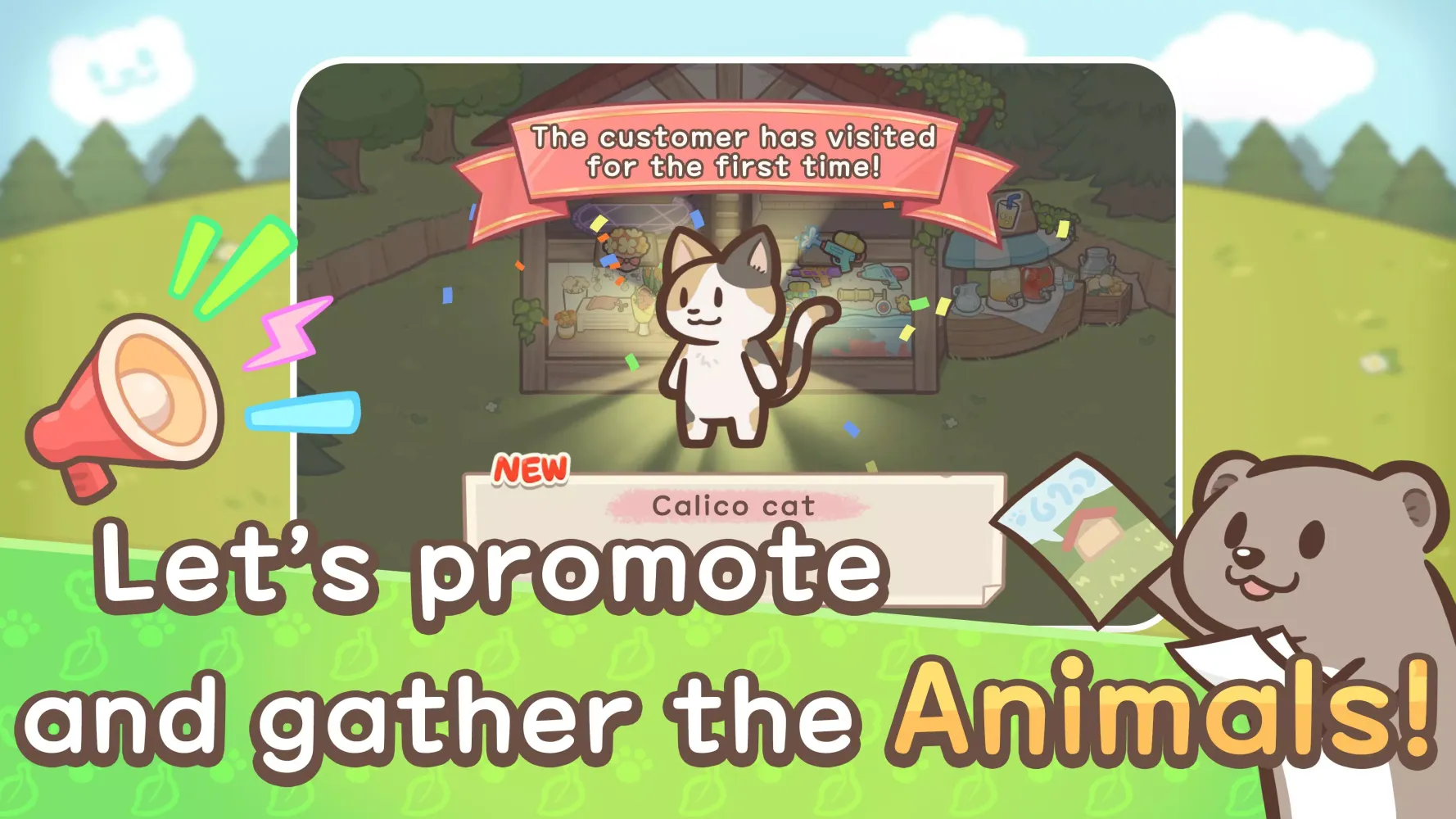Ảnh chụp màn hình của Welcome! Otter Town: cute game