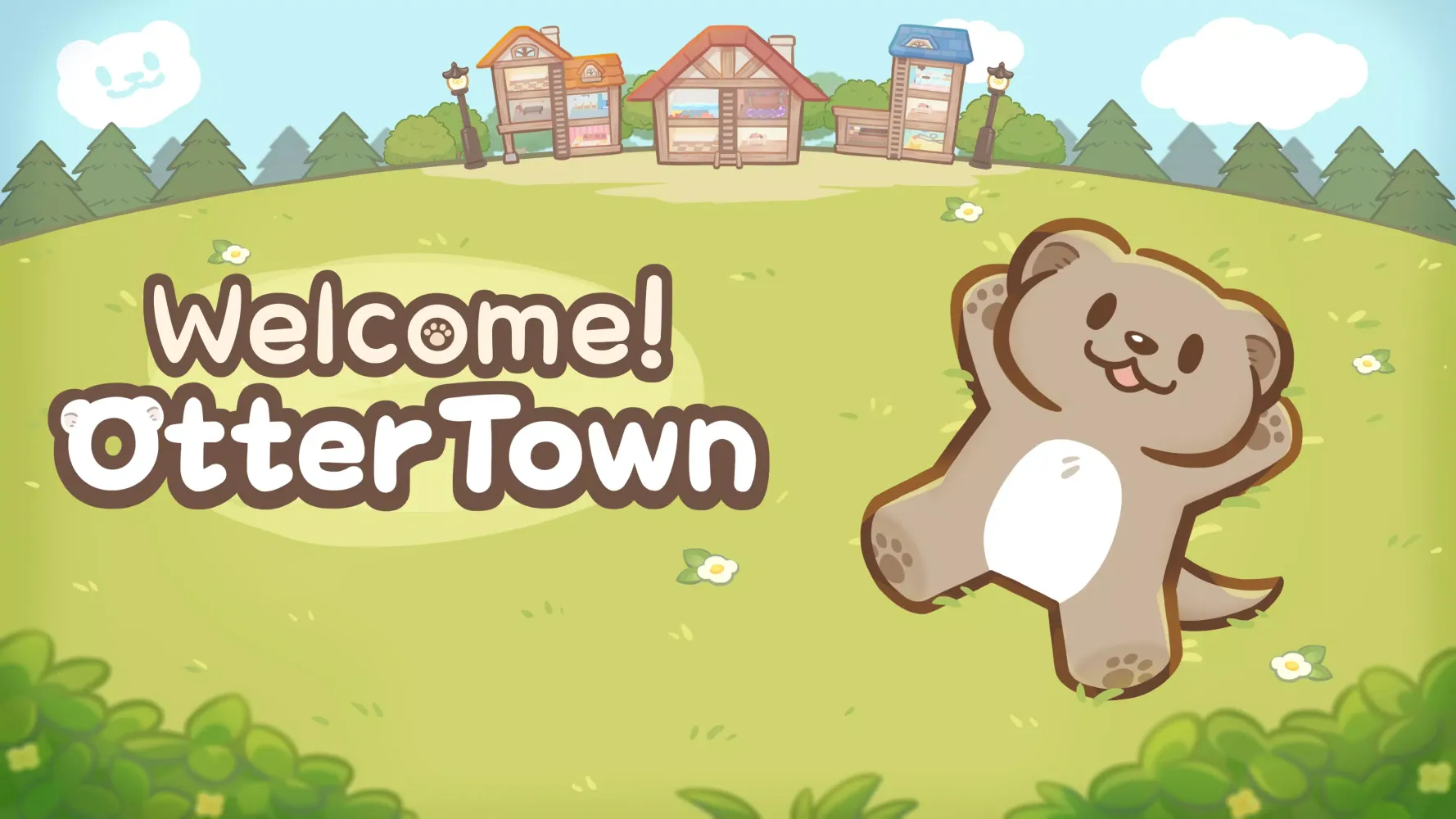 Ảnh chụp màn hình của Welcome! Otter Town: cute game