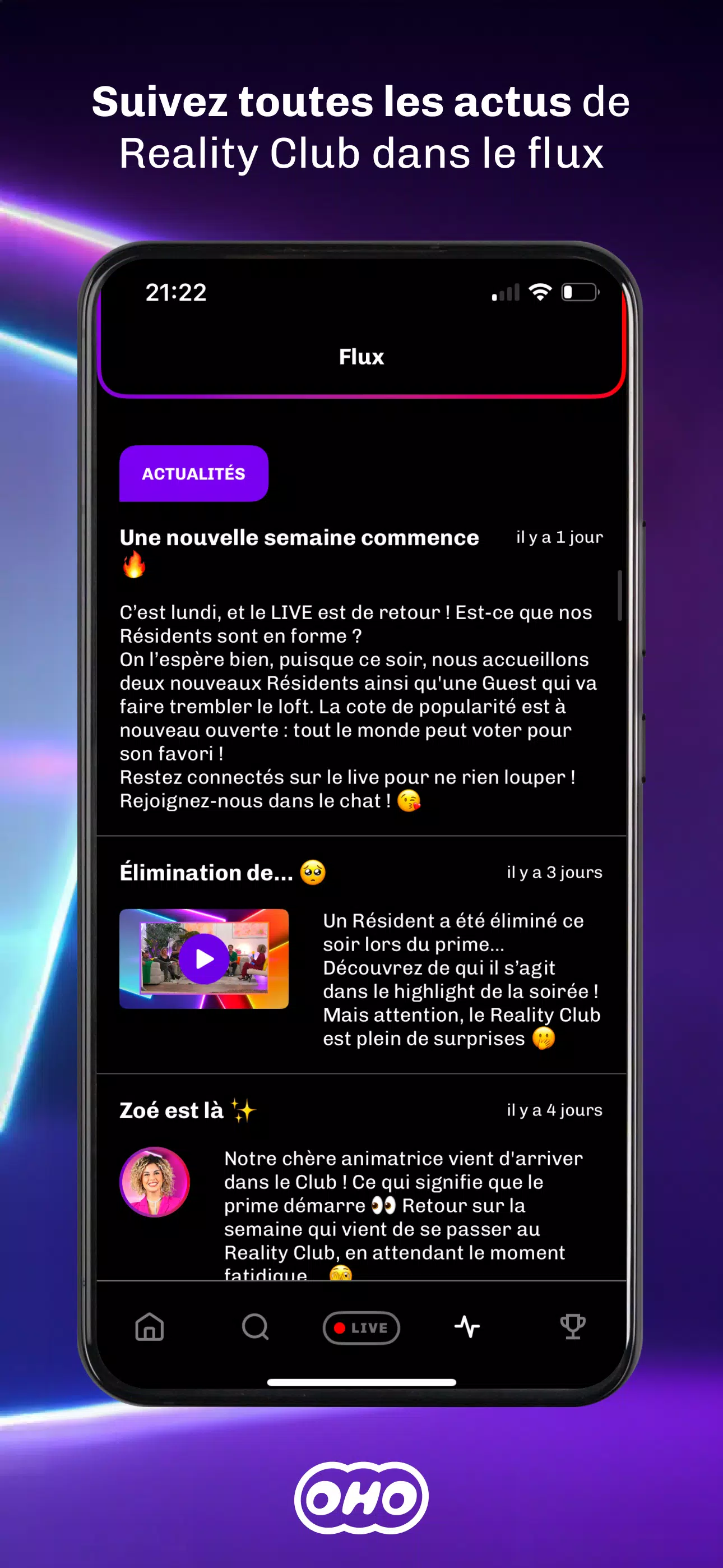 OHO Screenshots