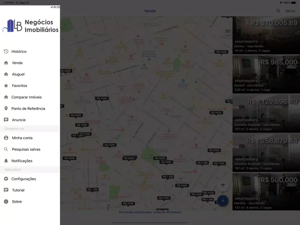 تصاویر LB Negócios Imobiliários iPad 