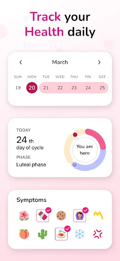 My Calendar - Period Tracker Screenshots