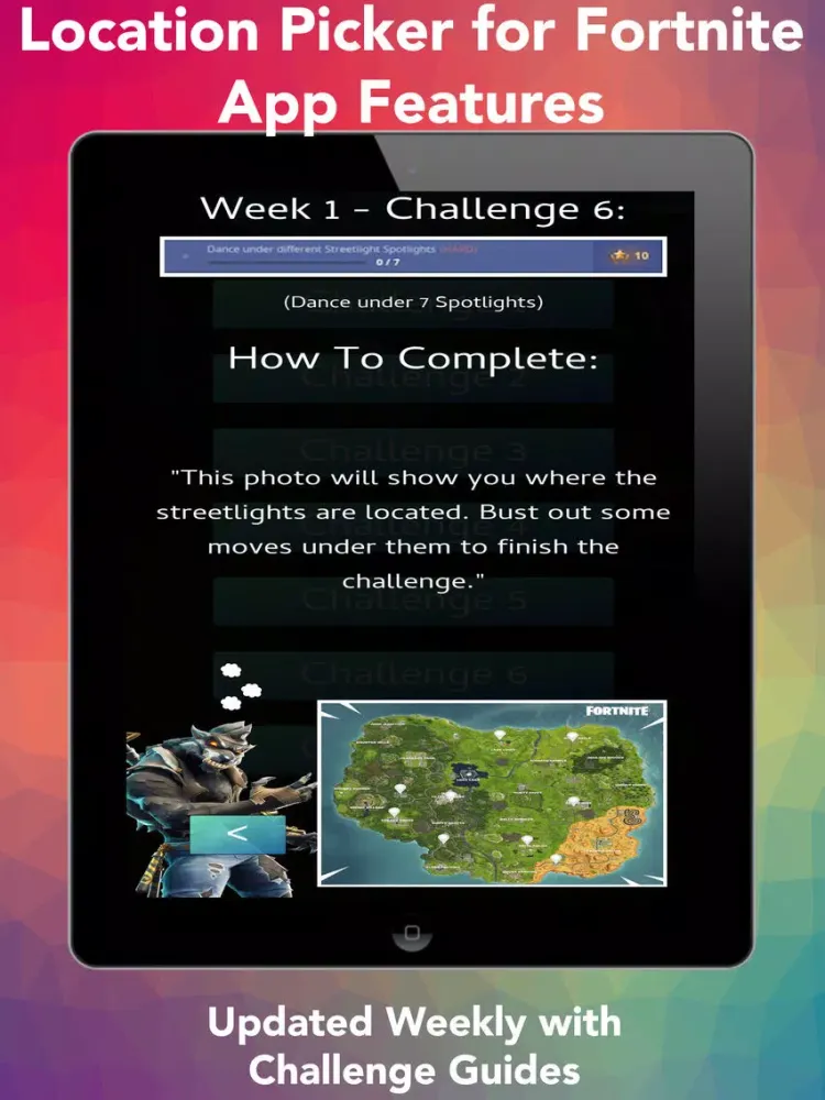 Location Picker for Fortnite iPad  Screenshots