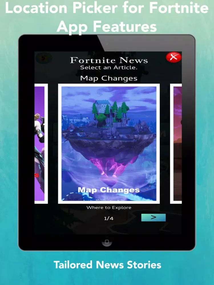 Location Picker for Fortnite iPad  Screenshots
