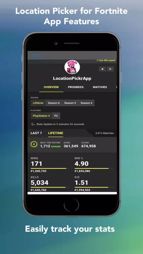 Location Picker for Fortnite Screenshots