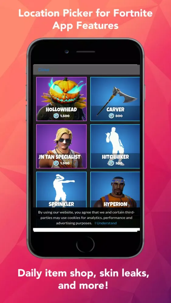 Location Picker for Fortnite Screenshots