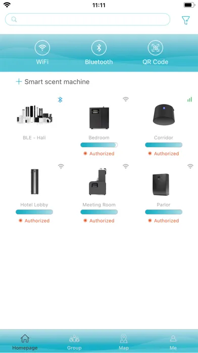 Screenshot di Smart Diffuser