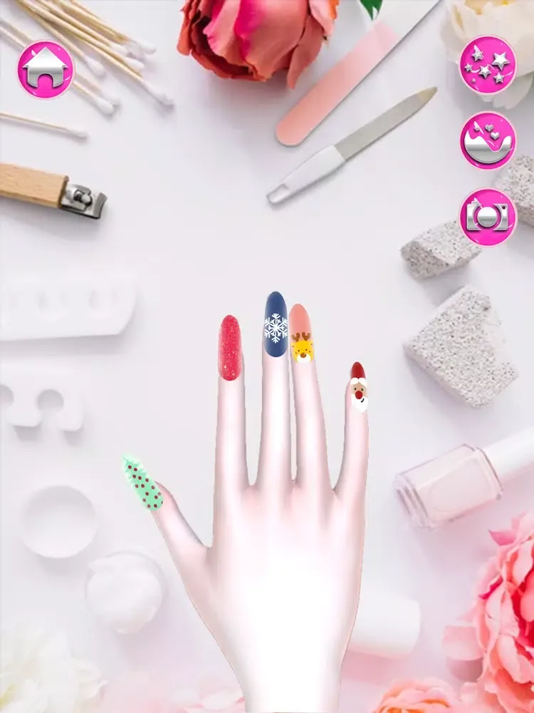 Nail Care 3D - Girl Spa Salon iPad  Screenshots