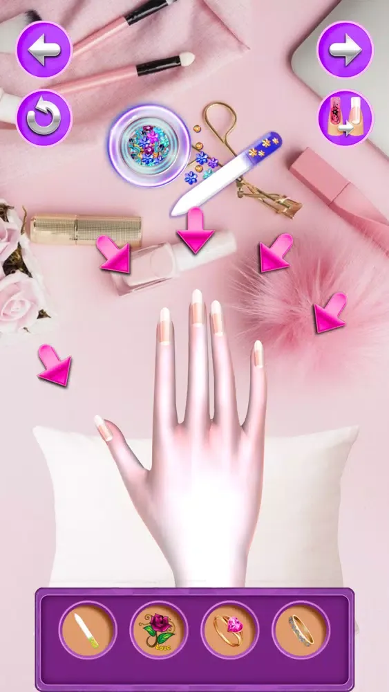 Nail Care 3D - Girl Spa Salon Screenshots