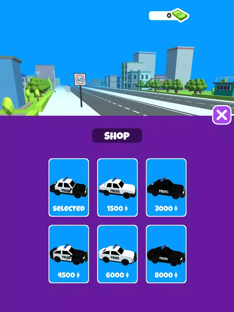 Captures d'écran de Traffic Cops 3D-Criminal Chase iPad 