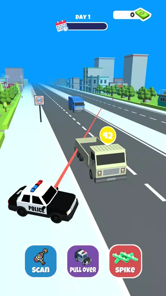 Captures d'écran de Traffic Cops 3D-Criminal Chase