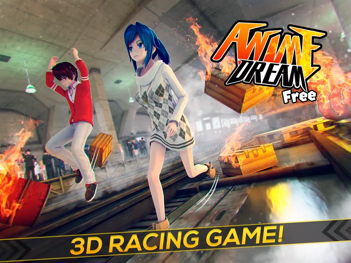Ảnh chụp màn hình của Anime Dream | My Cute Manga Girl Run Game For Free iPad 