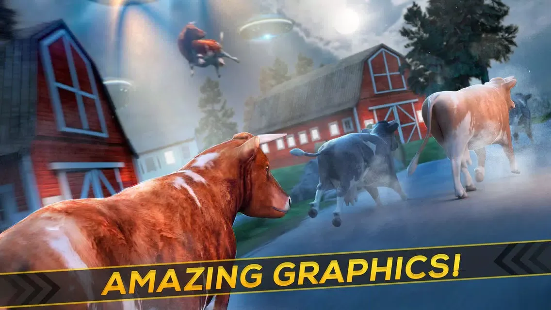 Capturas de tela do Cow Simulator Game: Free City Animal Running Games