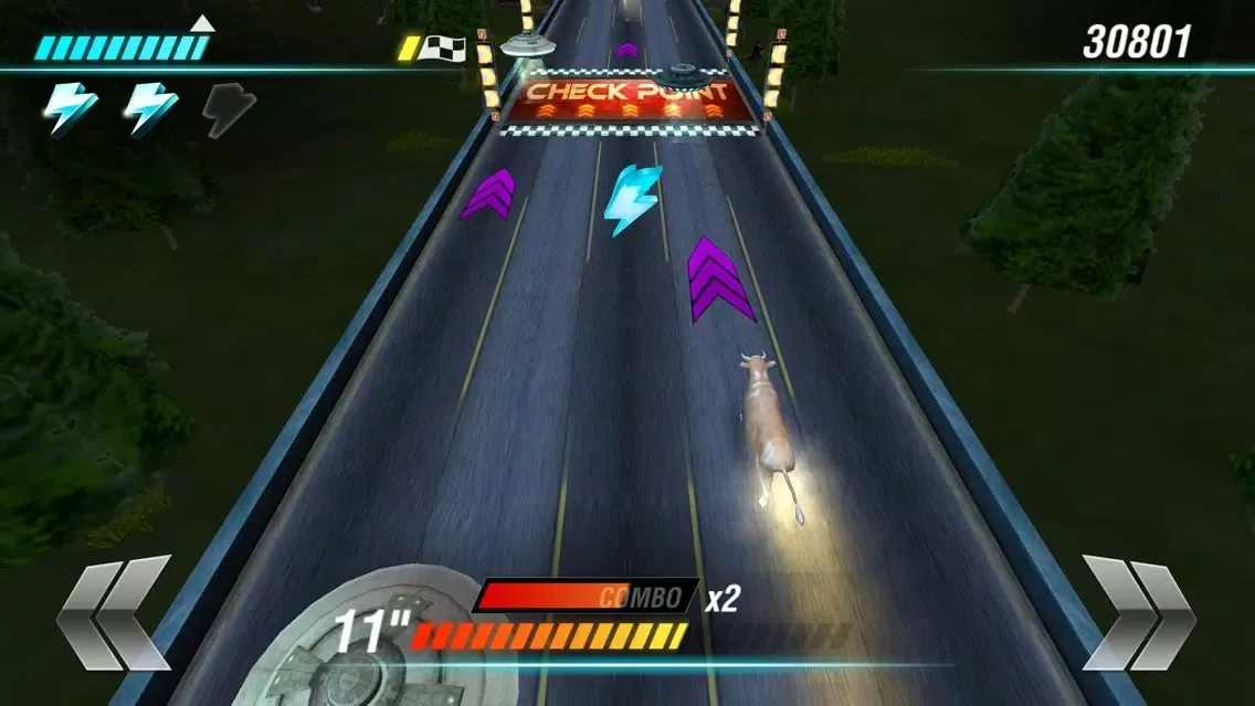 Capturas de tela do Cow Simulator Game: Free City Animal Running Games