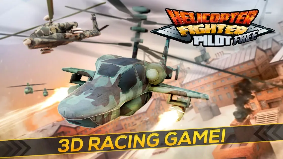 Helicopter Fighter Pilot Controller Simulator Game For Free 스크린샷