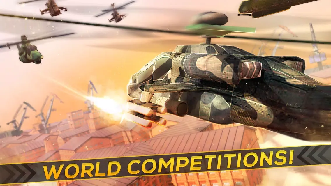 Helicopter Fighter Pilot Controller Simulator Game For Free 스크린샷