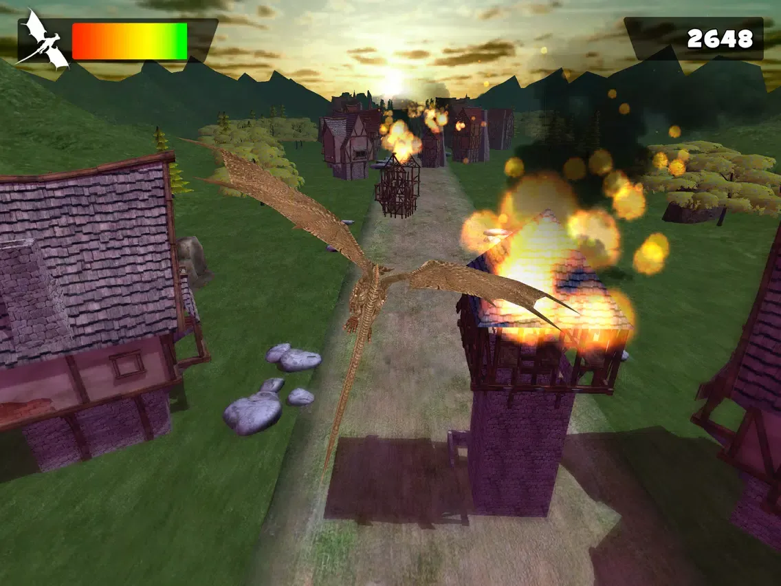 Captures d'écran de Jurassic Dragons | Fantasy Story of the Free Fighting Dragon iPad 