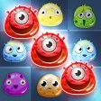 Monster Soda Mania . Match 3 Puzzle