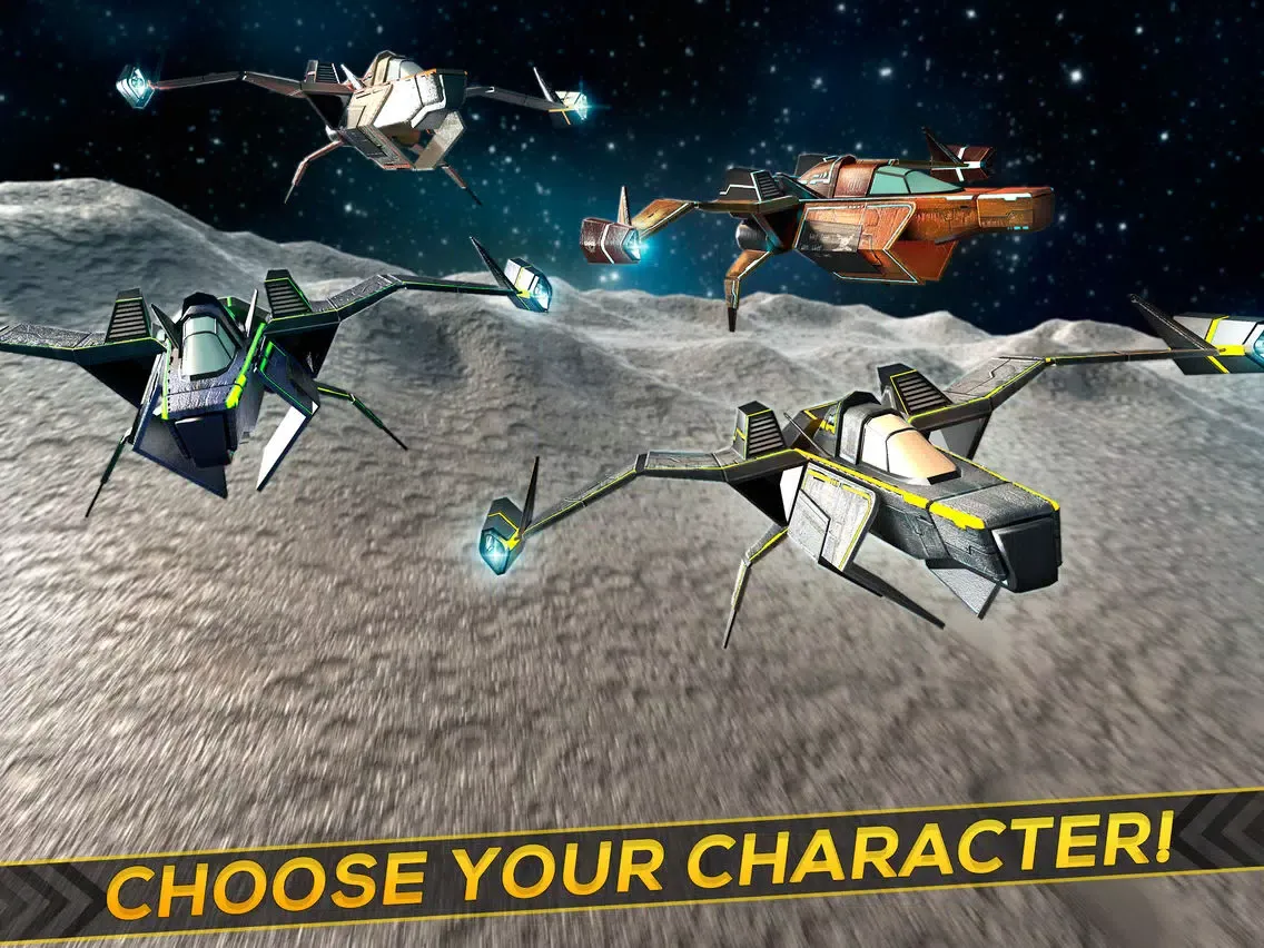 صور Moon Trek: Galaxy Space Ship Adventure Game For Free iPad 