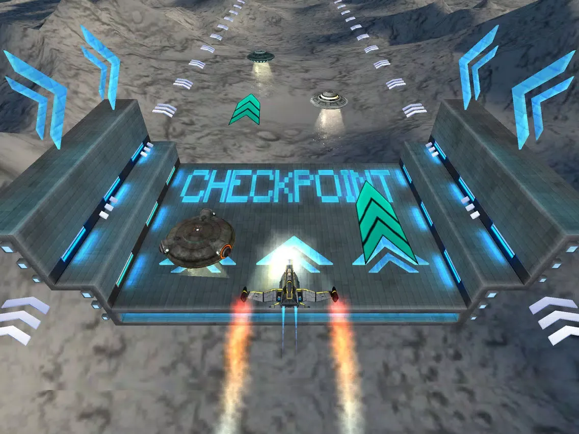 صور Moon Trek: Galaxy Space Ship Adventure Game For Free iPad 