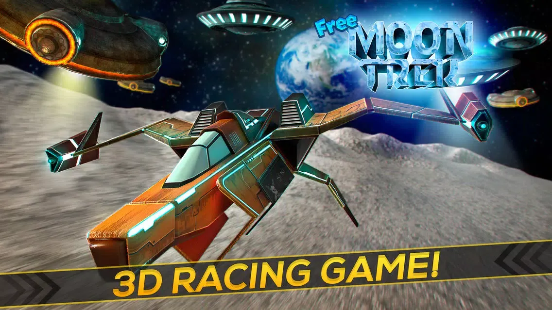 صور Moon Trek: Galaxy Space Ship Adventure Game For Free