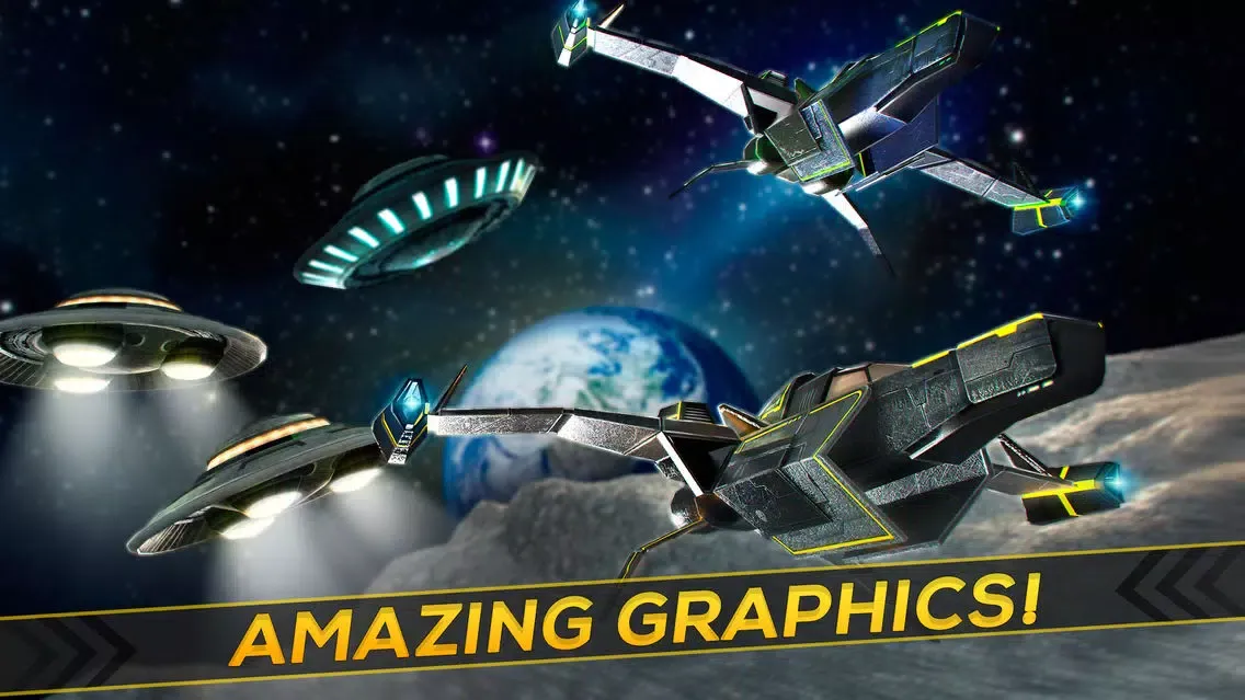 صور Moon Trek: Galaxy Space Ship Adventure Game For Free