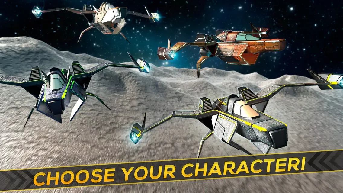 صور Moon Trek: Galaxy Space Ship Adventure Game For Free