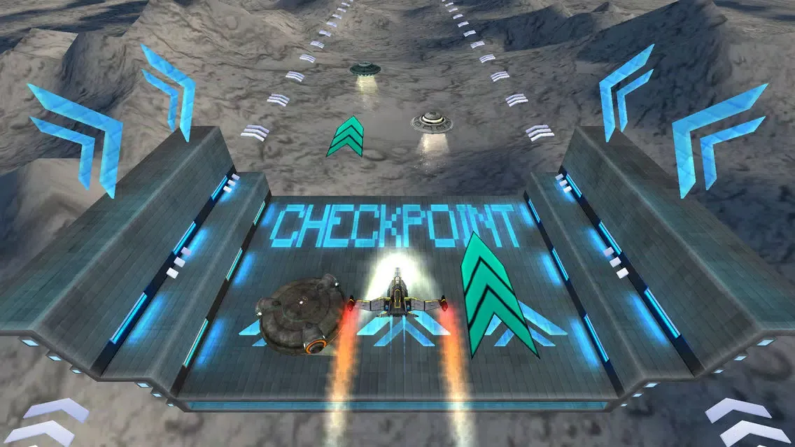 صور Moon Trek: Galaxy Space Ship Adventure Game For Free