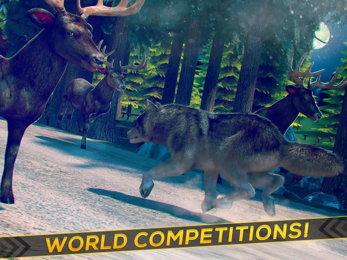 Capturas de pantalla de My Free Wolf Game Simulator For Kids iPad 