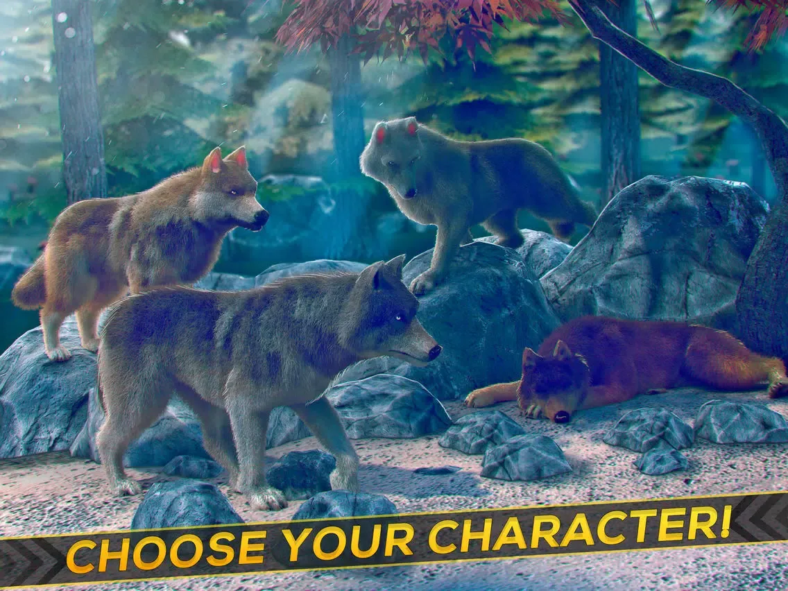 Capturas de pantalla de My Free Wolf Game Simulator For Kids iPad 