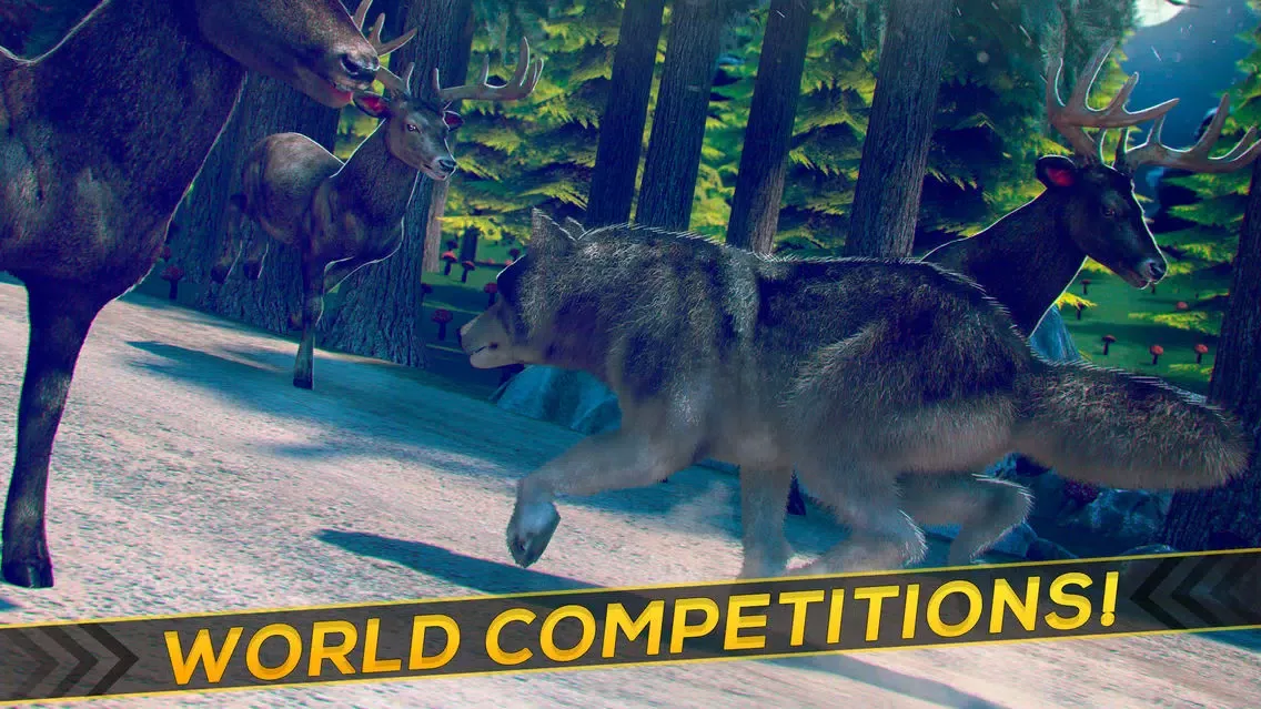 Capturas de pantalla de My Free Wolf Game Simulator For Kids