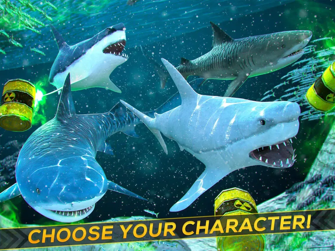 Sea of Sharks - Survival World iPad  스크린샷
