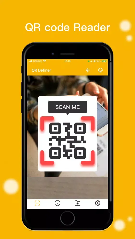 Tangkapan skrin QR Definer-Qr Code Reader