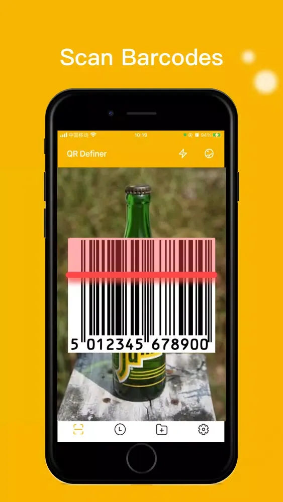 Tangkapan skrin QR Definer-Qr Code Reader